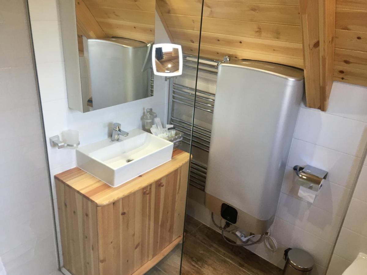 Wooden Apartman Prémium Jacuzzival Alsoors Exterior foto
