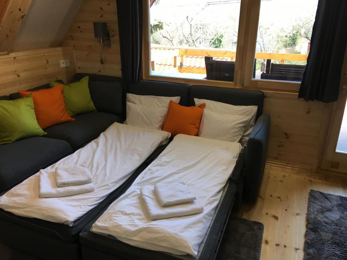 Wooden Apartman Prémium Jacuzzival Alsoors Exterior foto