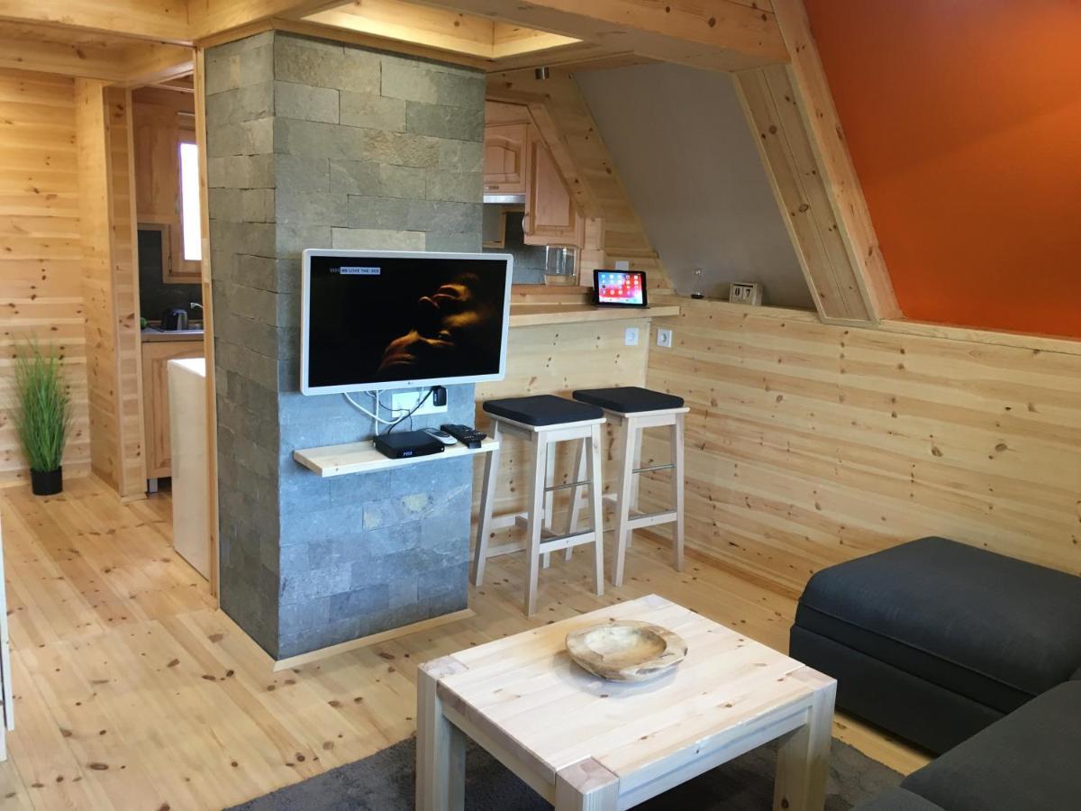 Wooden Apartman Prémium Jacuzzival Alsoors Exterior foto